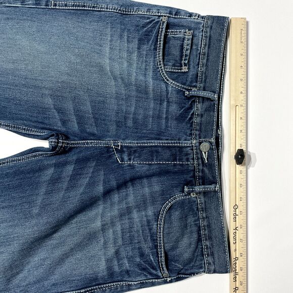 William Rast Jake Straight Fit Button Fly Medium Wash Jeans Men’s Size 38x34 - Picture 6 of 7